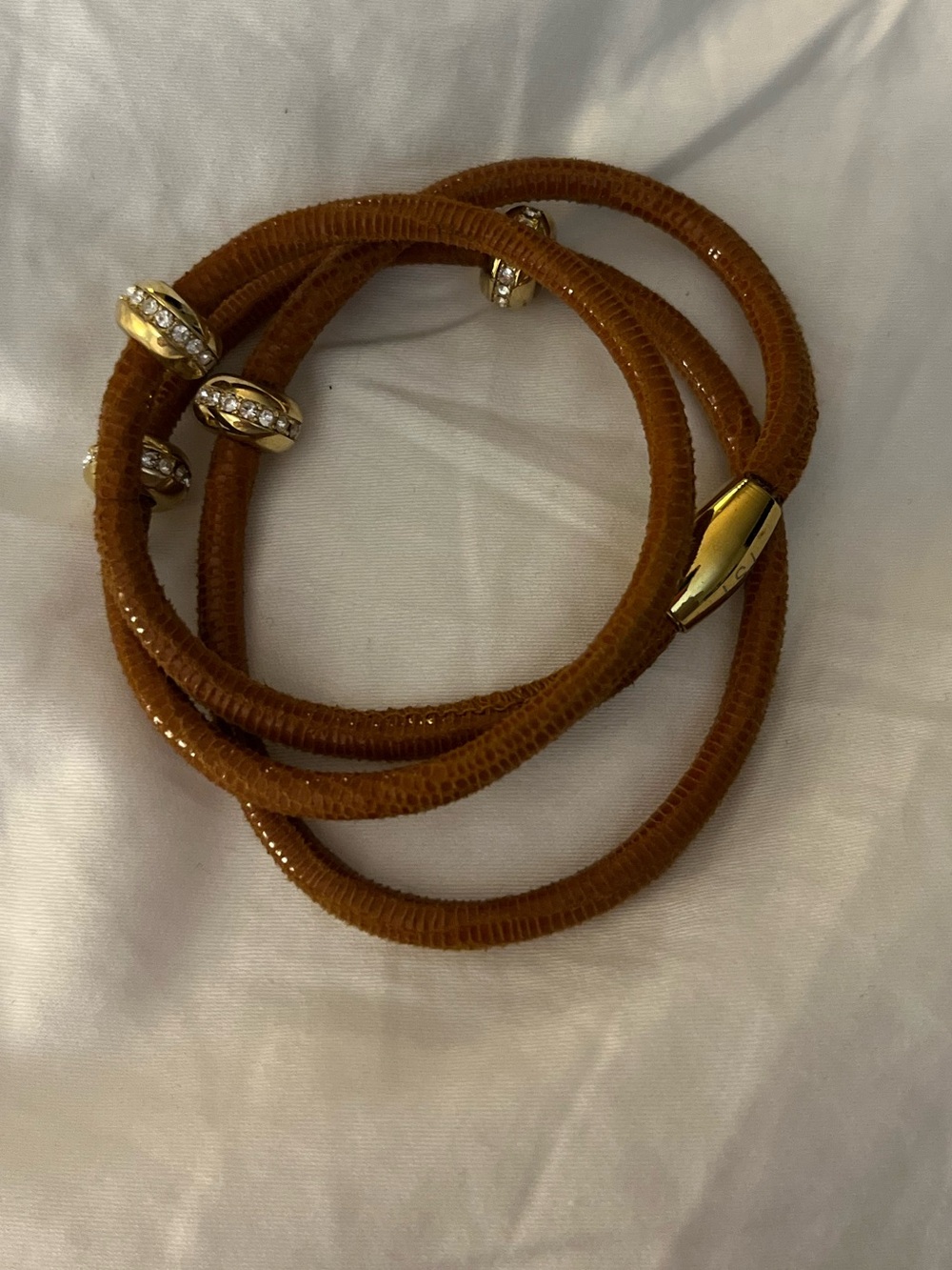 Lisa Schwartz triple wrap bracelet